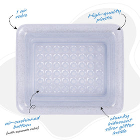 ArtCreativity Sparkly pool cushioned bottom for comfy splashes