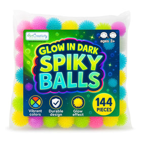 ArtCreativity 1 inch spike ball fits in pocket for on the go play