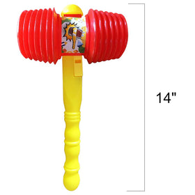 ArtCreativity colorful giant hammer enhances sensory fun during active play.