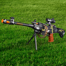 ArtCreativity toy gun featuring revolving rounds boosts dynamic battle scenarios.
