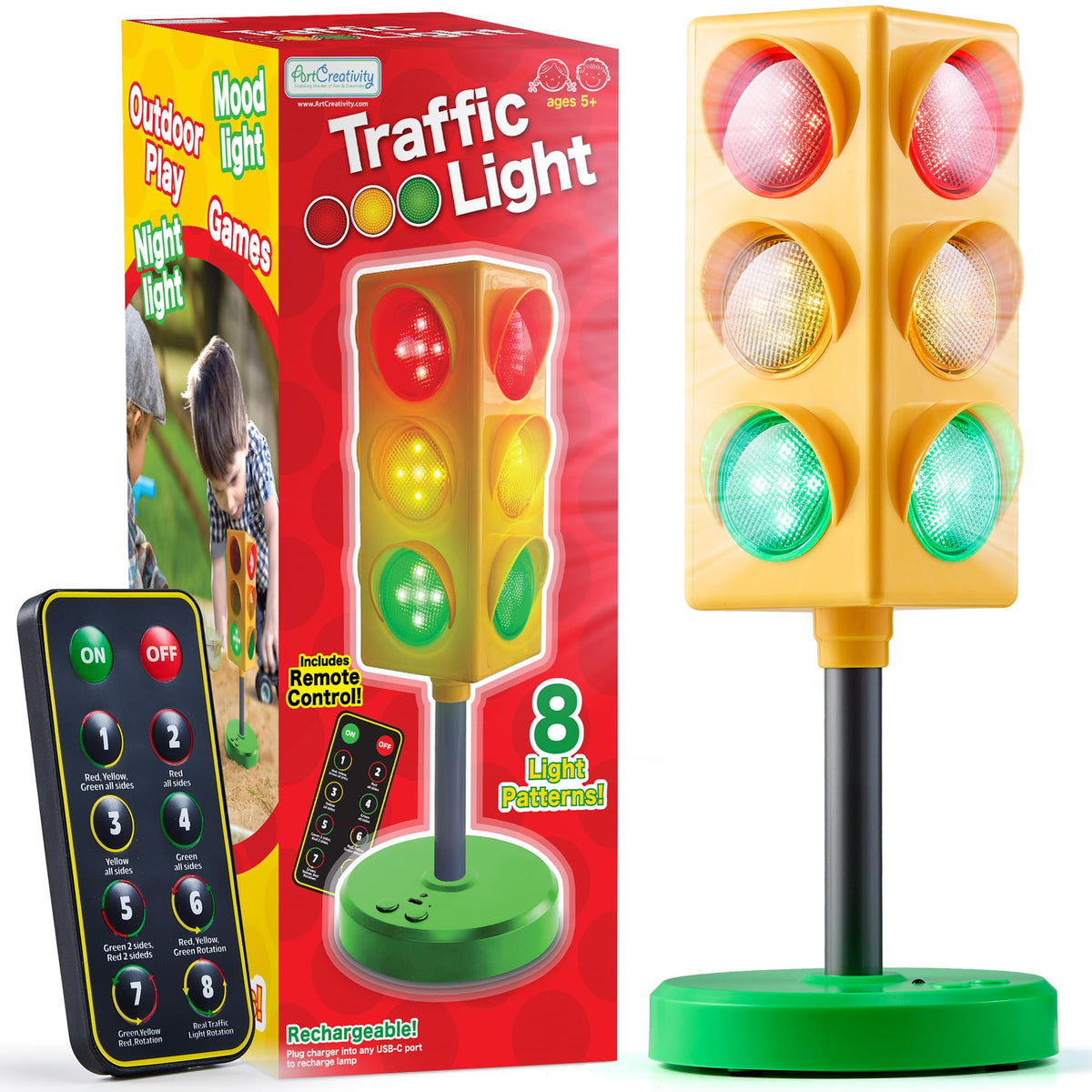 ArtCreativity Traffic Light classroom display boosts engagement during lessons