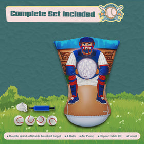 Arthymis pitching target stands nearly four feet tall for realistic practice