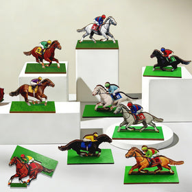 Artijoyfun colorful horse theme pieces brighten home parties and table settings