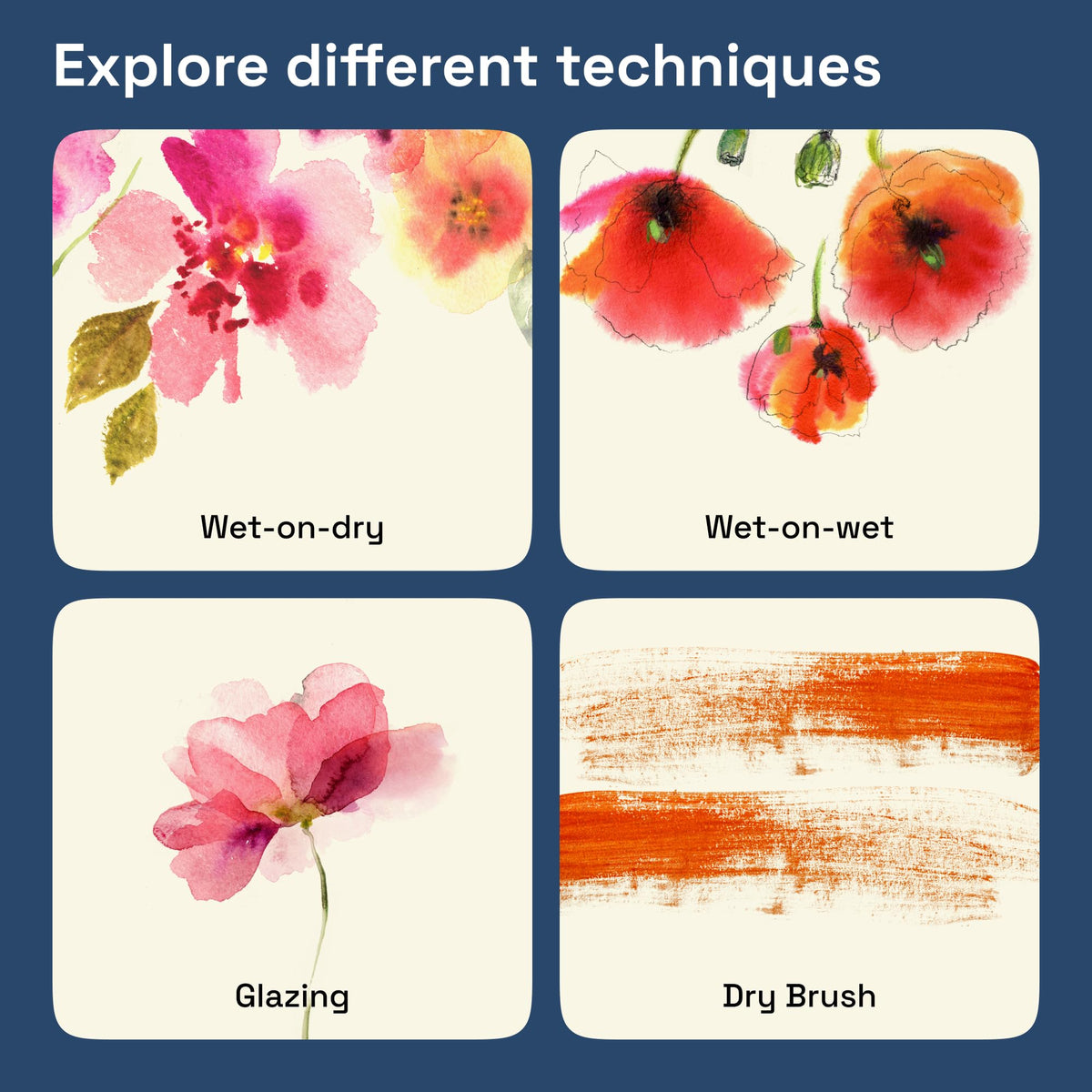 ARTISTRO blending technique shows seamless transitions and soft edges