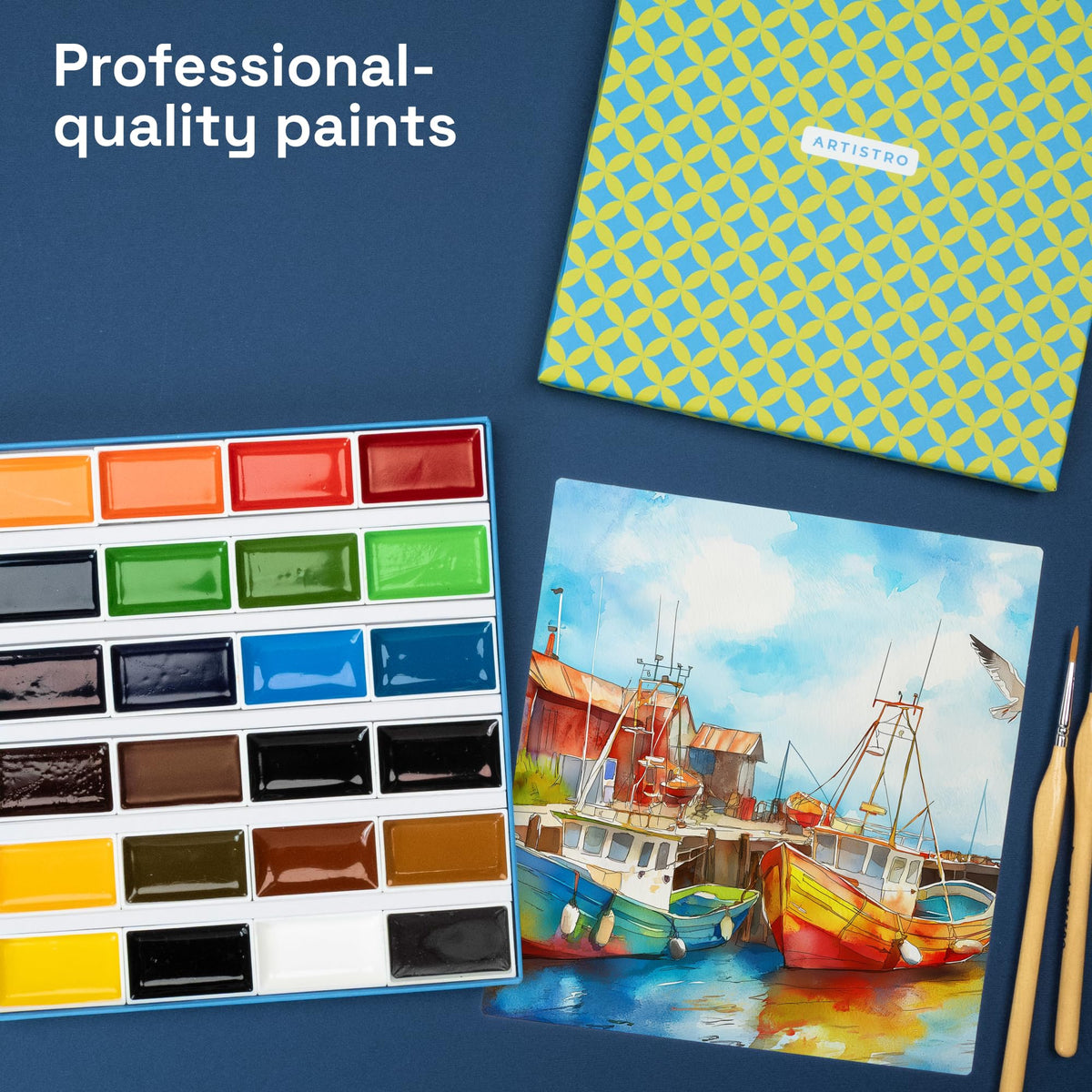 ARTISTRO pigment-detail highlights strong tinting strength and color depth