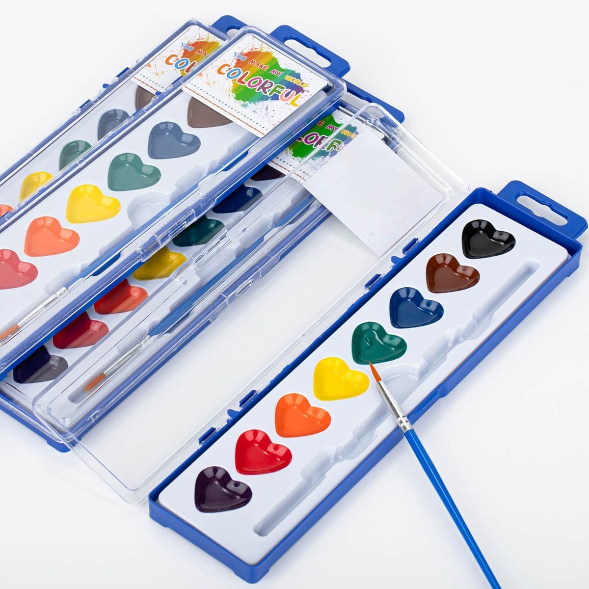ARTLYMERS bulk watercolor set in classroom box for projects