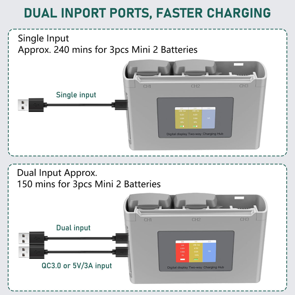 Artman 2400mAh battery pack supports longer flights