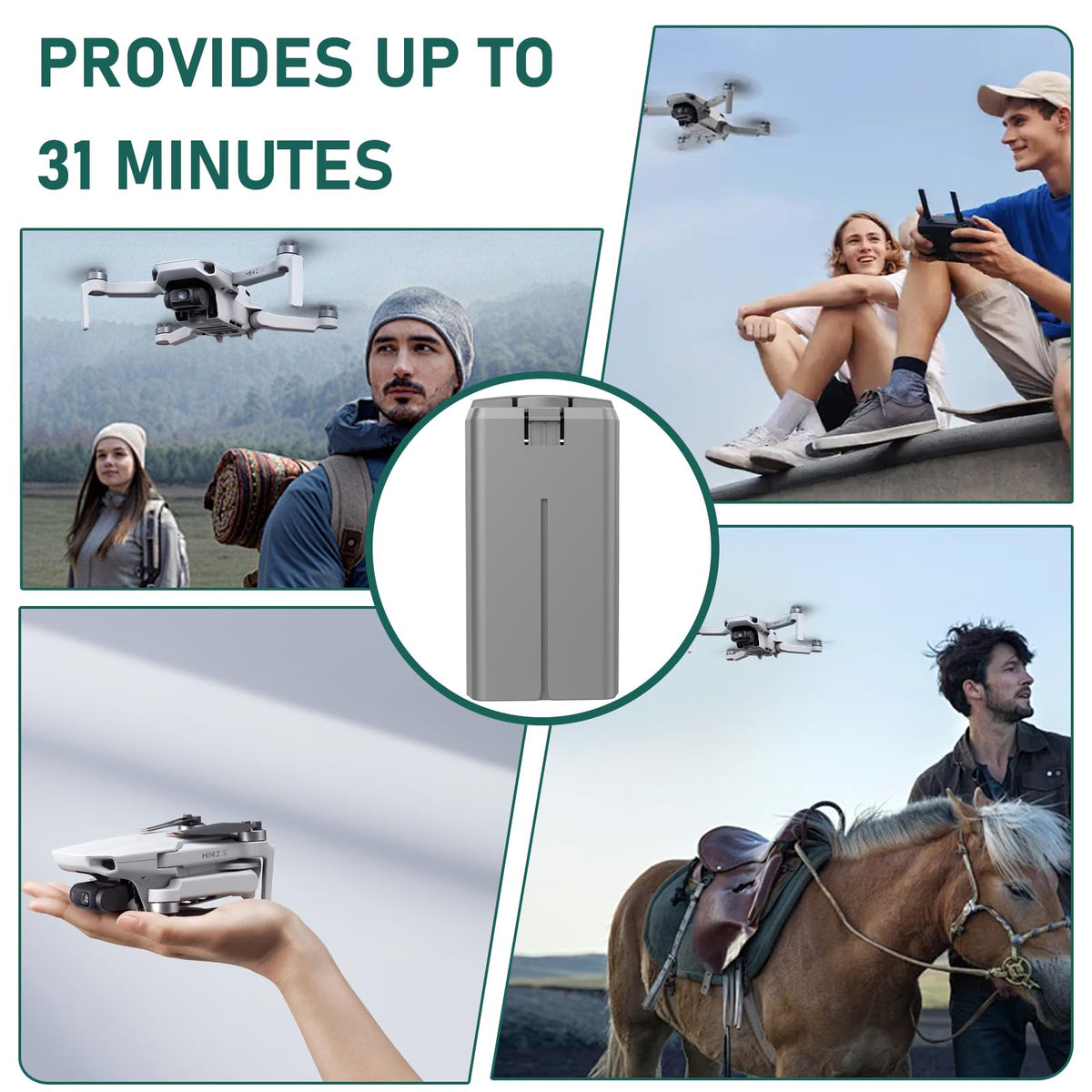 Artman battery kit includes charger and two batteries for easy setup