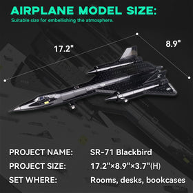 ArtorBricks SR-71 assembly instructions provide step-by-step guidance.