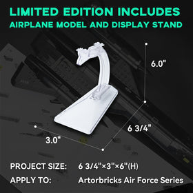ArtorBricks SR-71 collector display case demonstrates ready-to-show craftsmanship.