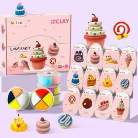 ARTPAR air dry clay kit in a gift box for dessert-themed kids crafts.