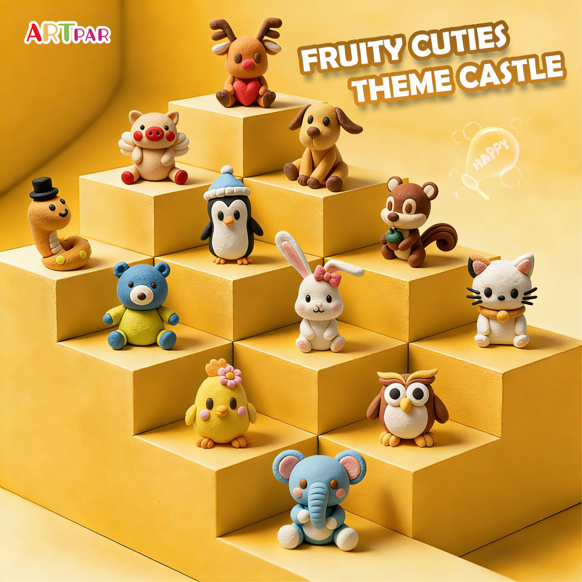 Ready-to-gift box with guides makes celebrations easier.