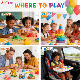 ARTPAR family crafts for holidays and gifts through collaborative play.