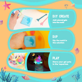 ARTPAR Glow-in-the-dark gels illuminate night-time STEM play and storytelling.