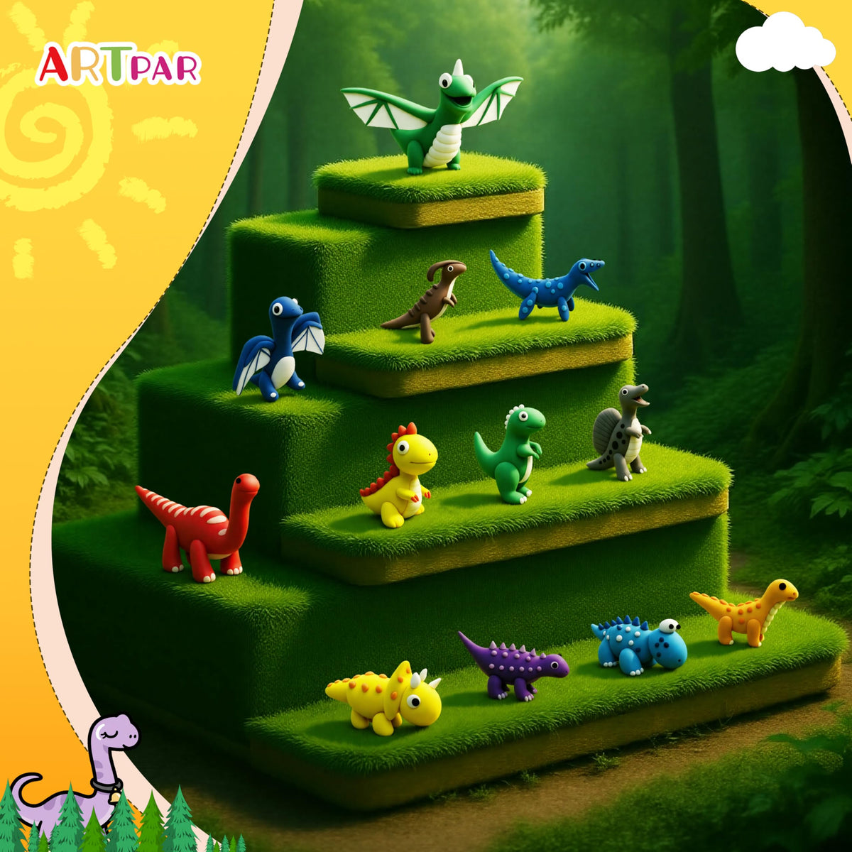 ARTPAR Kids crafting session image highlighting family-friendly activity and teamwork