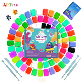 ARTPAR non-sticky clay texture, smooth handling during play