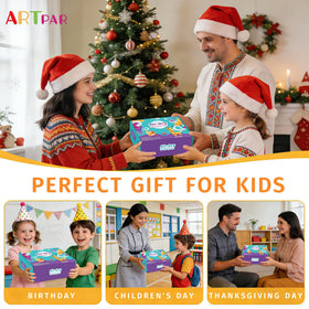 ARTPAR non-sticky formula reduces mess during play