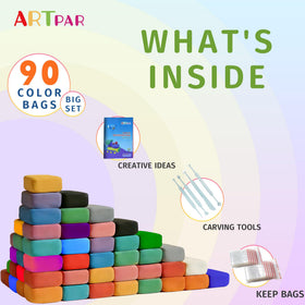 ARTPAR sculpting tools set, precise tools for shaping and detailing clay