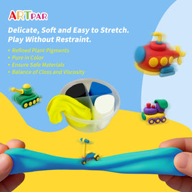 ARTPAR soft ultra-light clay texture ideal for easy shaping and smooth finishes.