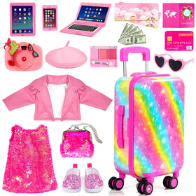 ARTST doll glasses set for pretend smart fashion and creative styling