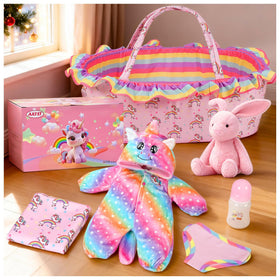ARTST Reborn doll bassinet invites imaginative play.