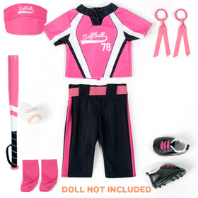 ARTST bow knot ponytail accessory enhances doll styling during pretend games
