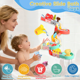 aruemp rubber dinosaur bath toy adds tactile play and storytelling