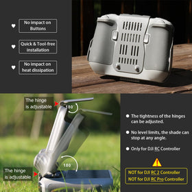 Arzroic foldable screws simplify quick setup and packing.