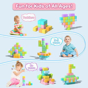 Asago classroom-ready magnetic blocks for group learning activities.