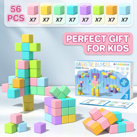 Asago magnetic blocks packaged as a gift for joyful play.