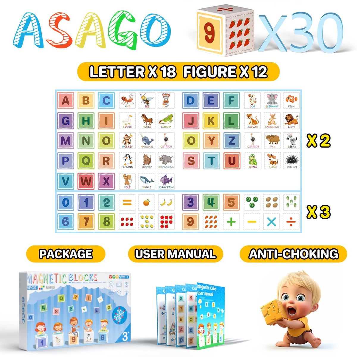 Asago blocks support quiet, focused play sessions.