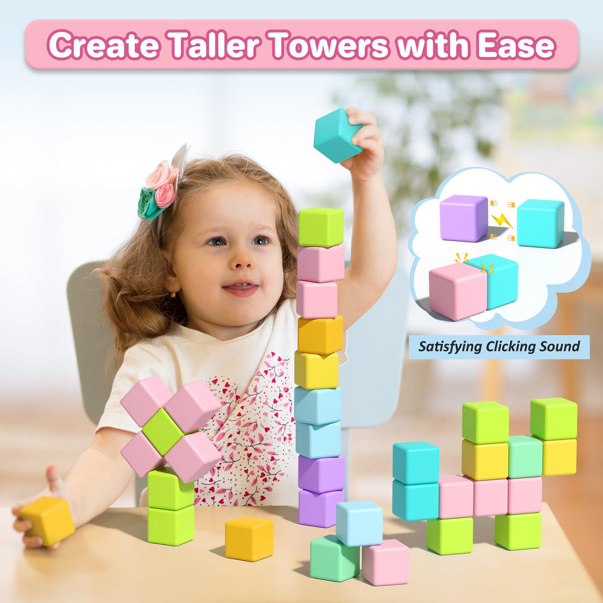 Asago magnetic blocks with smooth edges promote safe exploration.