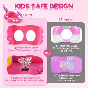 ASDGZD dual-lock inflation ports prevent air leaks.