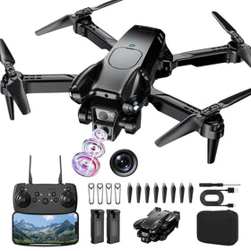 ASFSFQ drone with 1080p camera for crisp outdoor footage