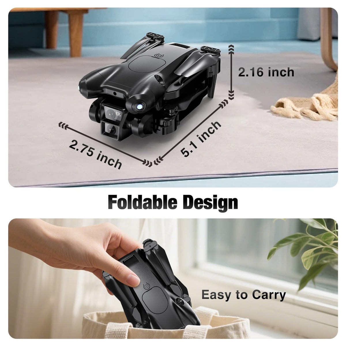 ASFSFQ compact bag with accessories helps organize gear
