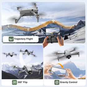 ASFSFQ PRO Drone brushless motors deliver stable flight in wind