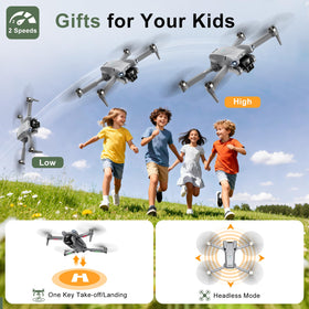 ASFSFQ PRO Drone dual batteries extend flight up to 40 minutes
