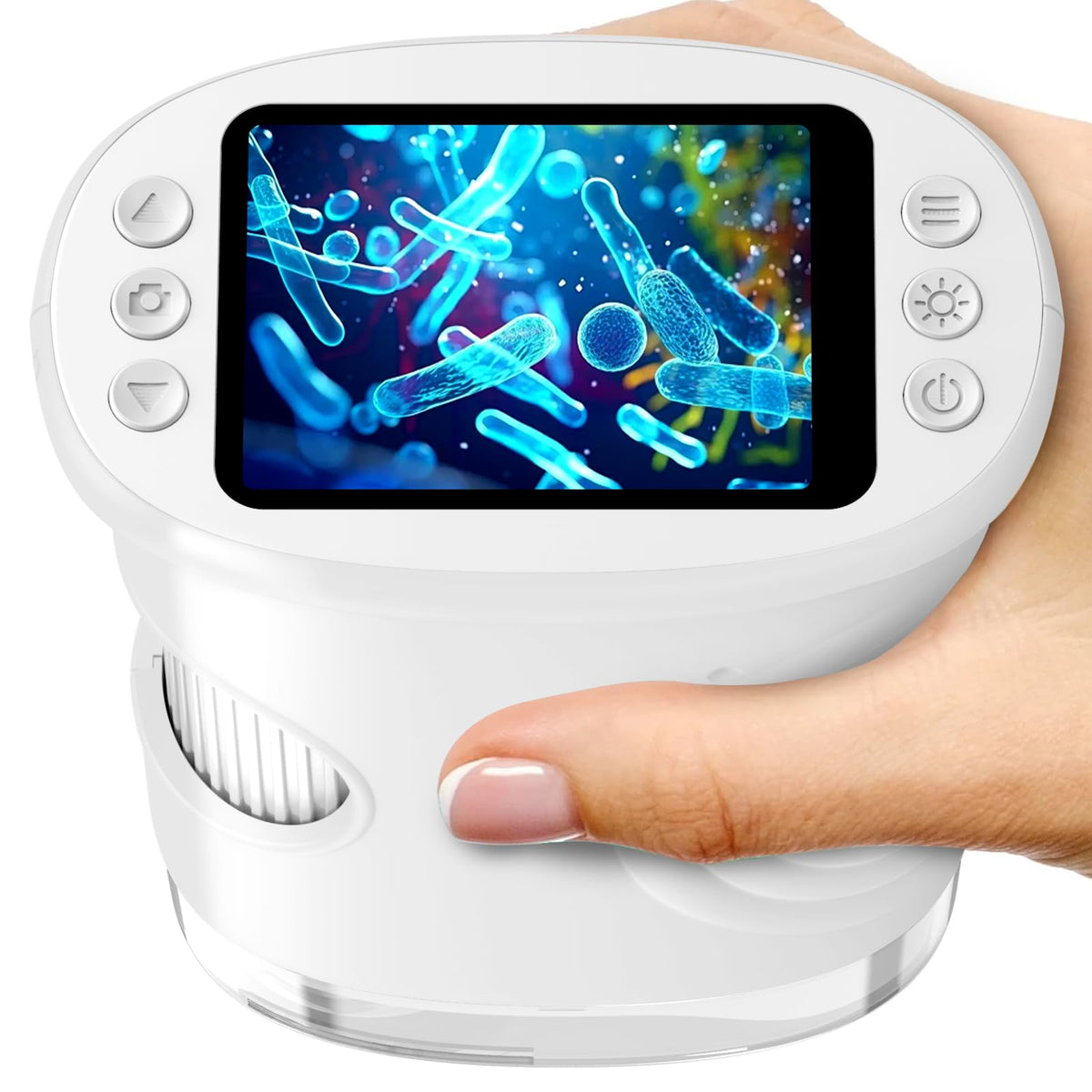Ashfly 1000X handheld microscope shows tiny details for curious kids to explore nature