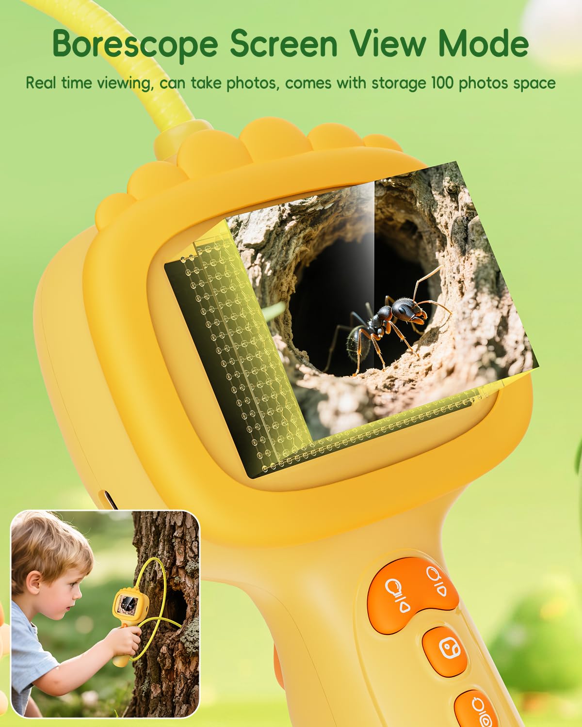 IP67 waterproof Ashfly lens enables pond and tank exploration