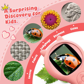 Ashfly circular aperture magnifying glass for quick on-the-go checks