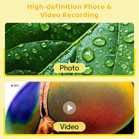 Ashfly Microscope 2-inch camera panel captures crisp micro-details for recording.
