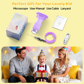 Ashfly Microscope promotes hands-on activities and family learning through everyday discoveries.