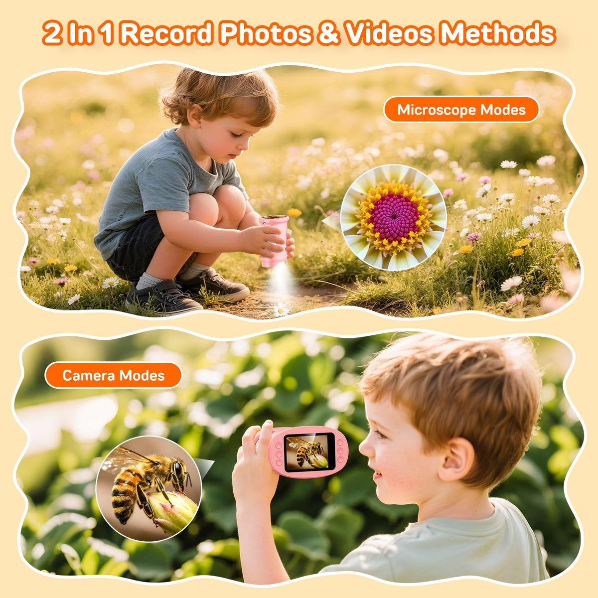 Ashfly side-focus roller lets little scientists fine-tune focus quickly and comfortably.