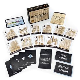 Asmadi Games Innovation 4th Edition Age 11 cards expand options.