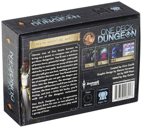 Asmadi Games One Deck Dungeon dice in play for a tense dungeon crawl.