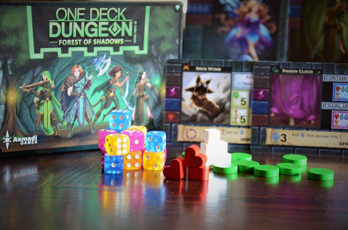 Asmadi Games Forest of Shadows hero figures enhance immersive two-player adventures