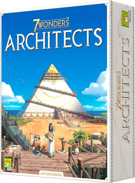 Asmodee 7 Wonders Architects — a spectacular wonder under construction for family strategy fun.