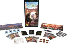 Asmodee 7 Wonders Cities cards enable richer diplomacy and interactive play
