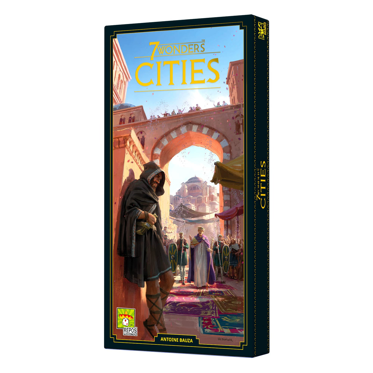 Asmodee 7 Wonders Cities Expansion enables team play for up to six players