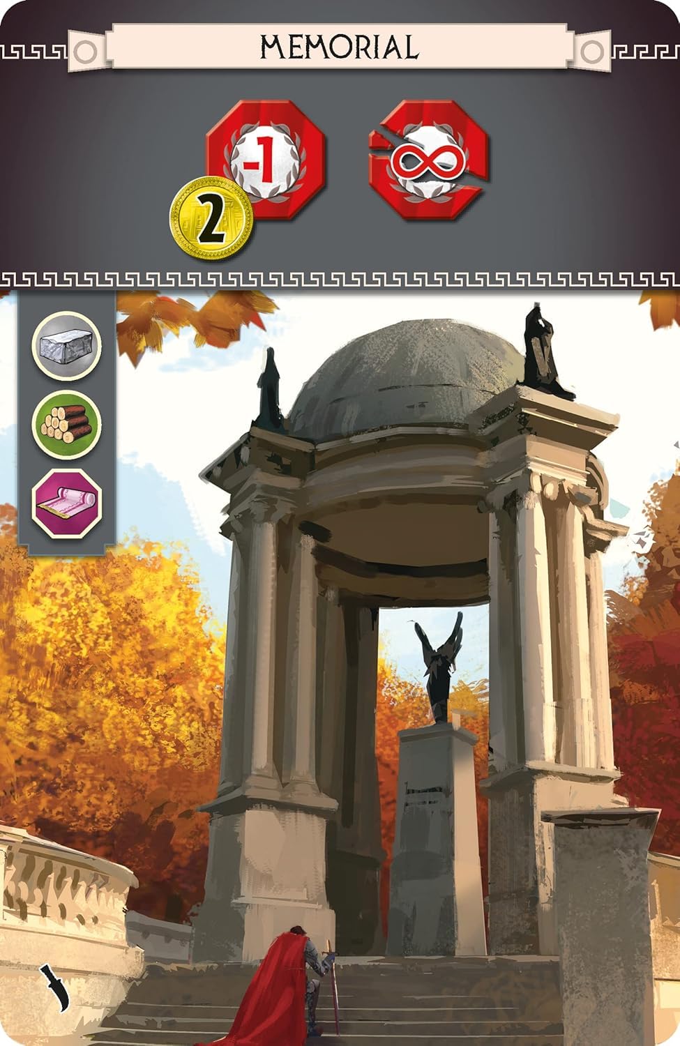 Asmodee 7 Wonders Cities Expansion features two new Wonders for fresh strategic options